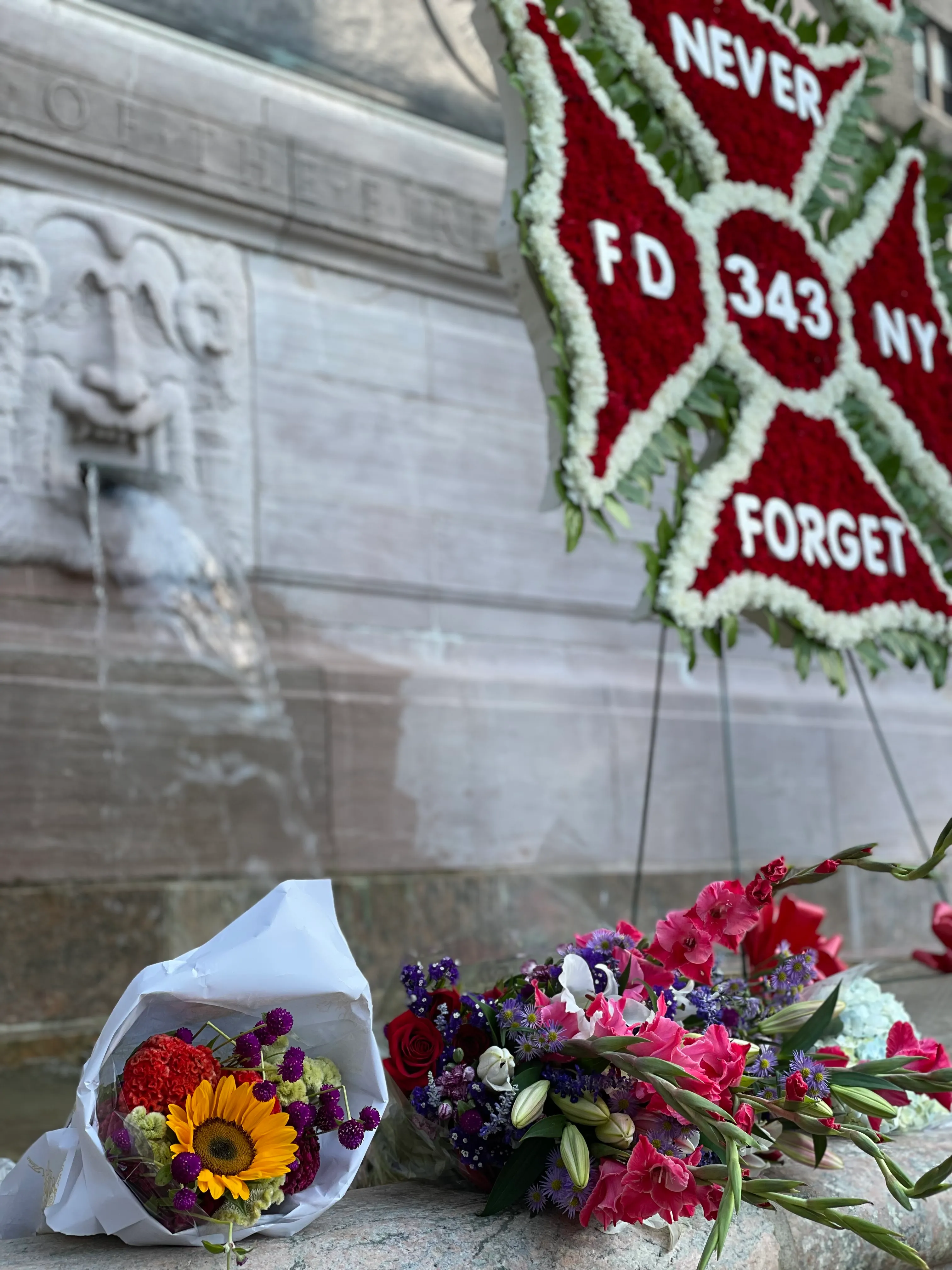 The memorial on September 11, 2021