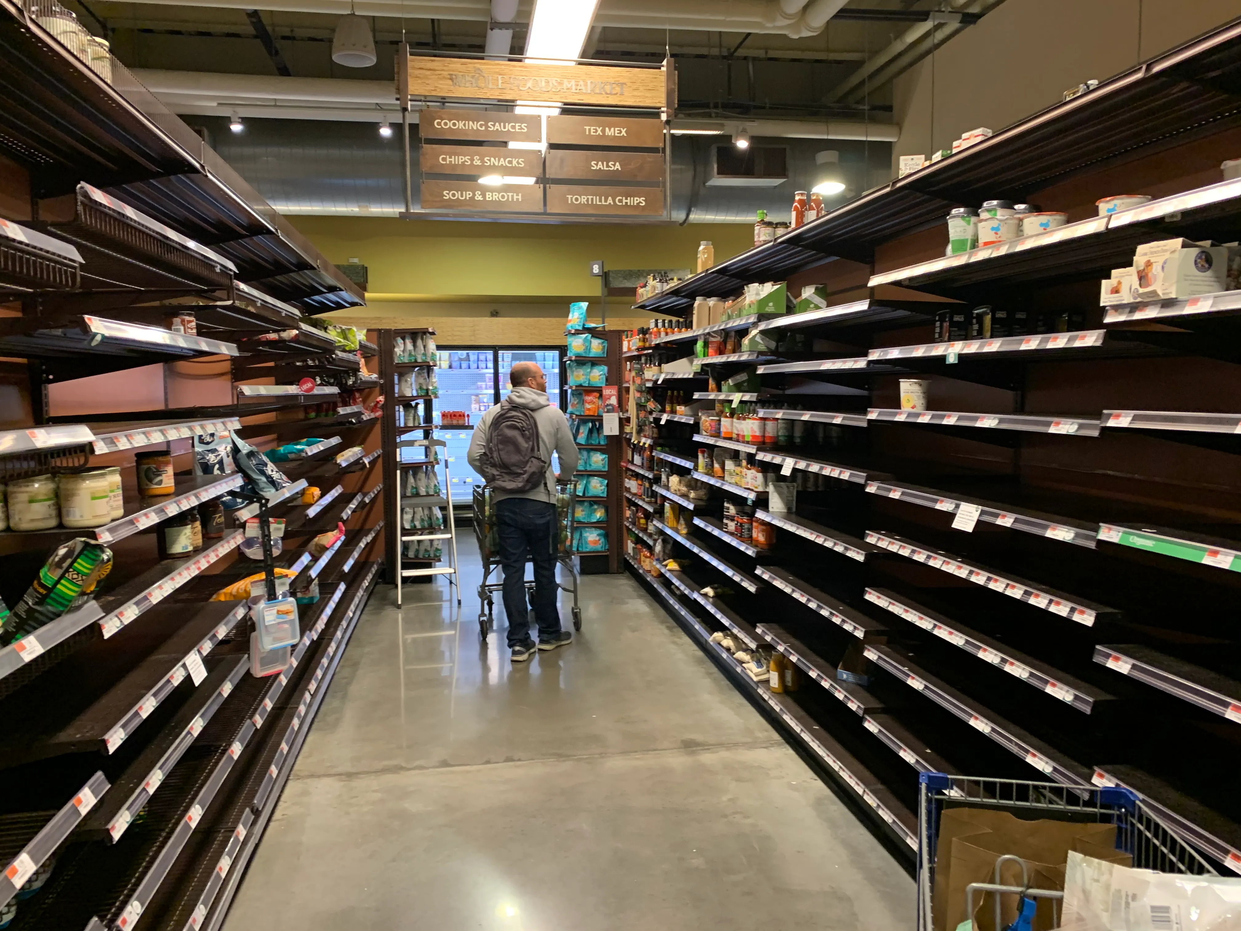 Emptying Of The Shelves