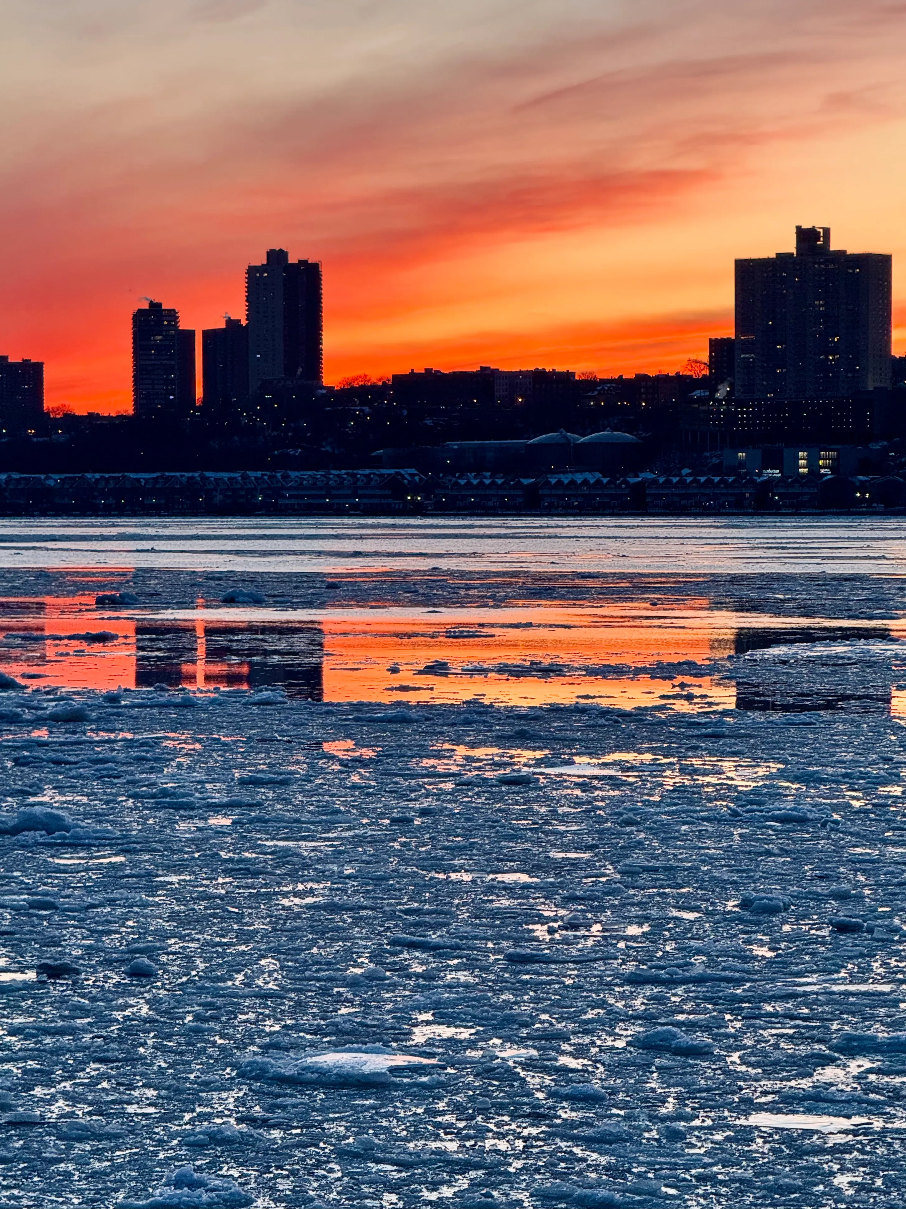 Ice On The Hudson